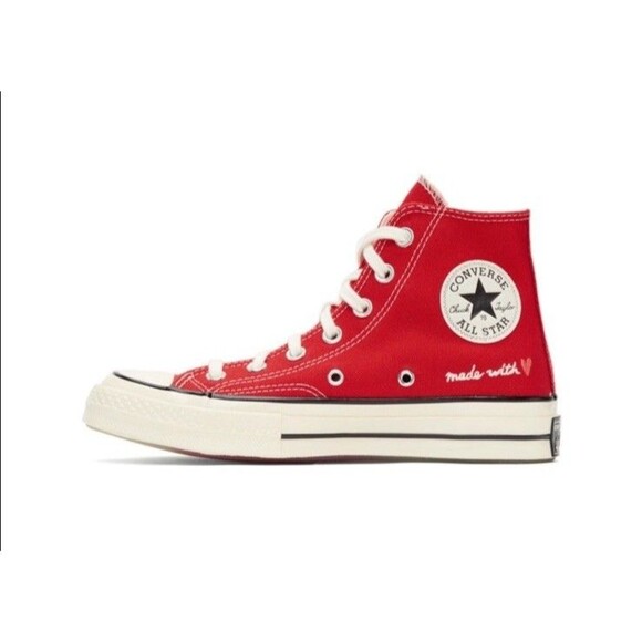 CONVERSE CHUCK 70 'MADE WITH LOVE Women’s Sz 6 - Picture 3 of 9